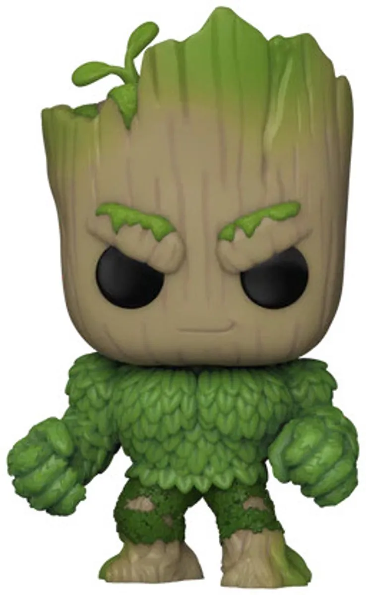 Funko Marvel We are Groot Groot as Hulk Vinyl Figuur 81338 - Multicolor