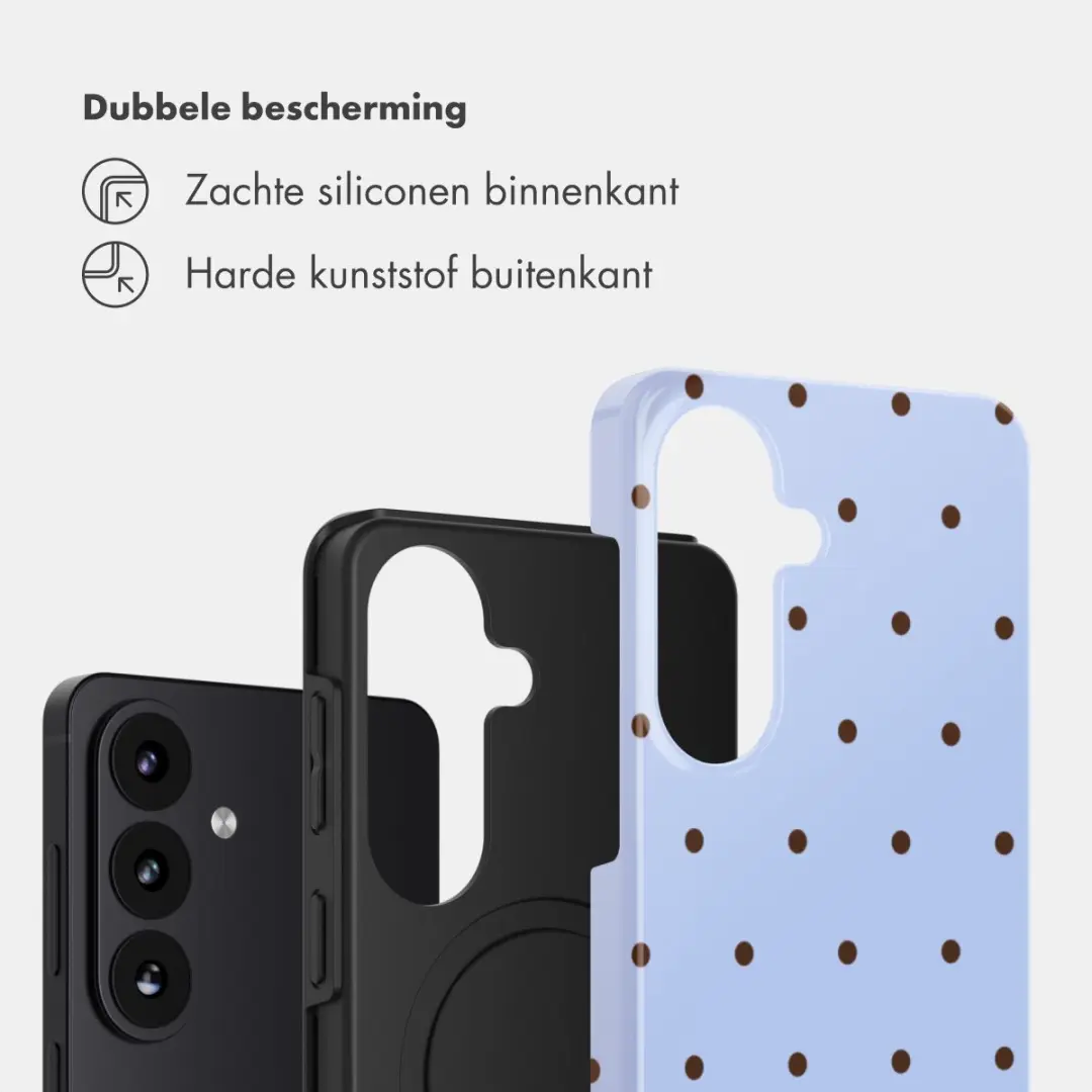Selencia Hoesje SH00100273 - Samsung Galaxy S26 FE - Lichtblauw - MagSafe