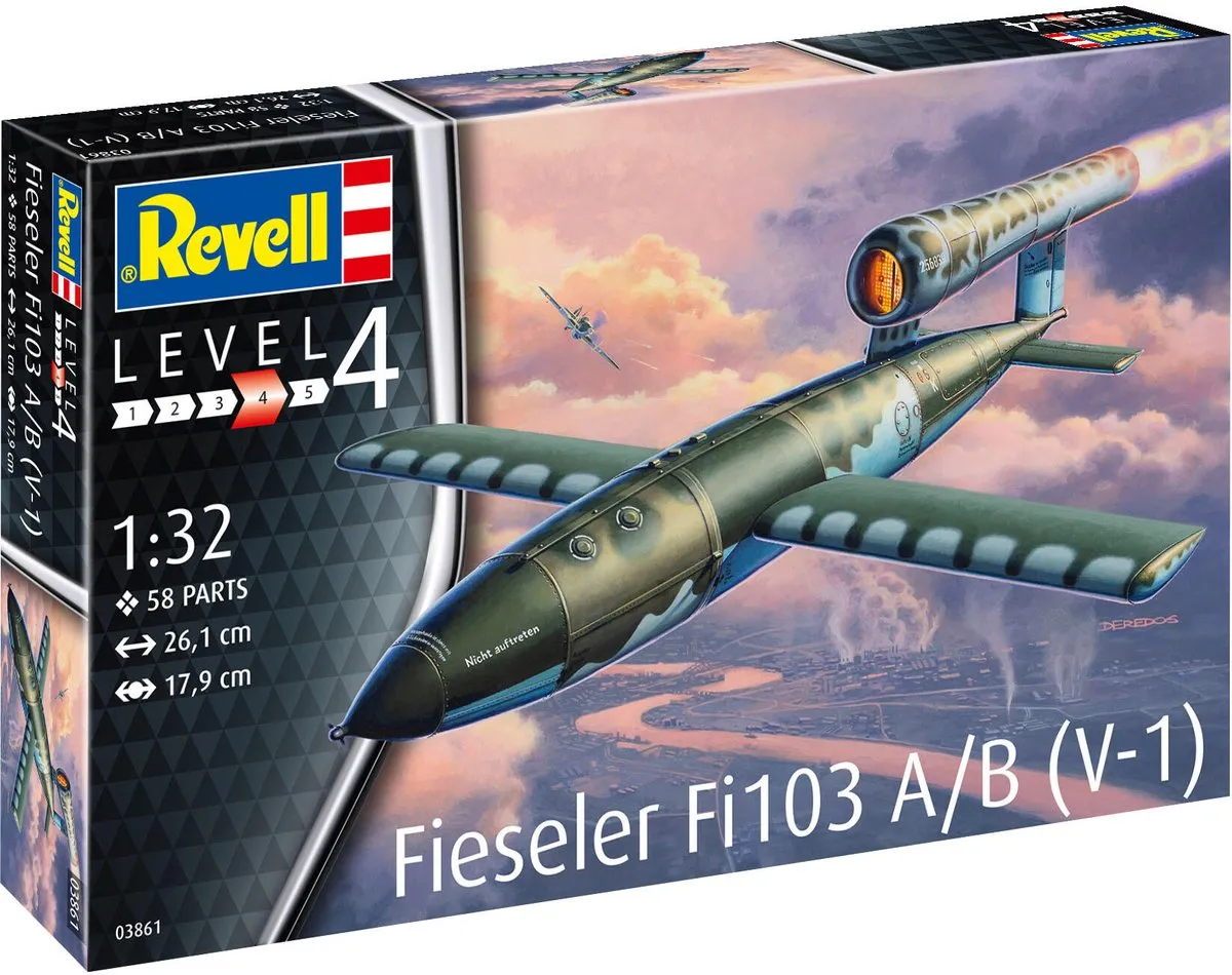 Revell 03861 Fieseler Fi 103 V-1 Modelbouwpakket