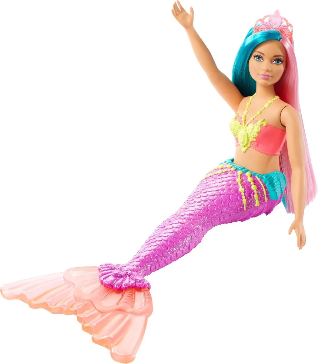 Barbie Dreamtopia Zeemeermin GJK11 - Meerkleurig