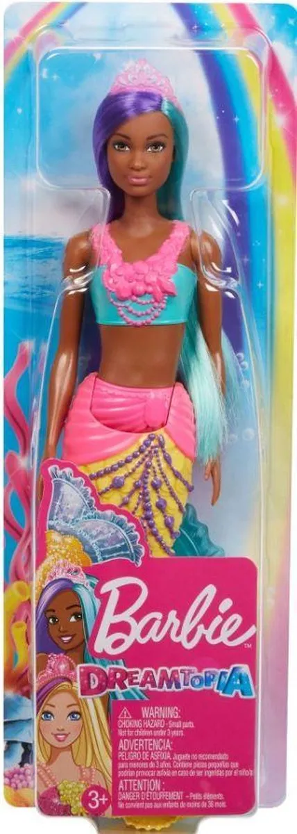Barbie Dreamtopia Zeemeermin GJK11 - Meerkleurig