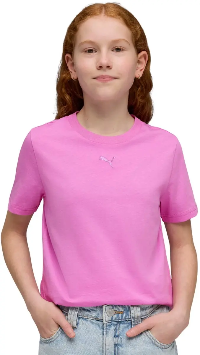 PUMA Ess Gecentreerd Kattenlogo T-shirt