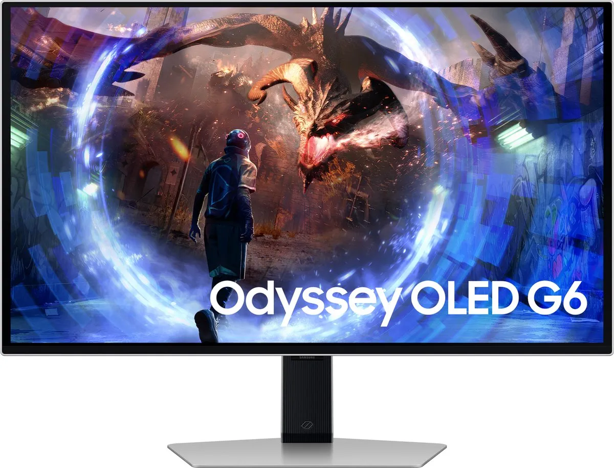 Samsung Odyssey G6 LS27DG602SUXEN Monitor - 27" QHD OLED 360Hz