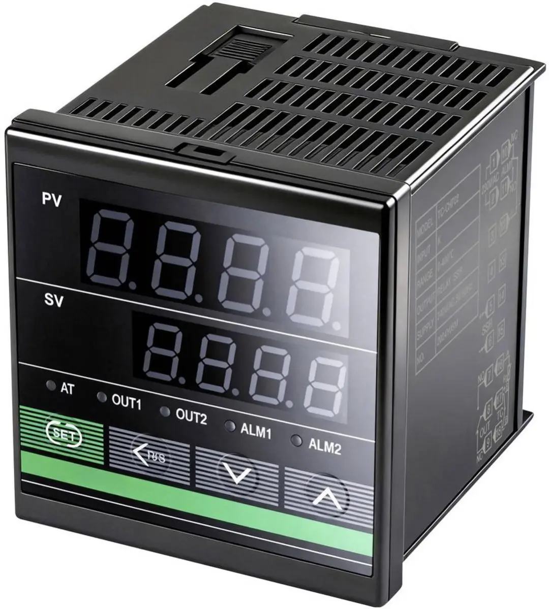 Tru Components TC-CH702 PID Temperatuurregelaar - SSR -200 tot 1820°C