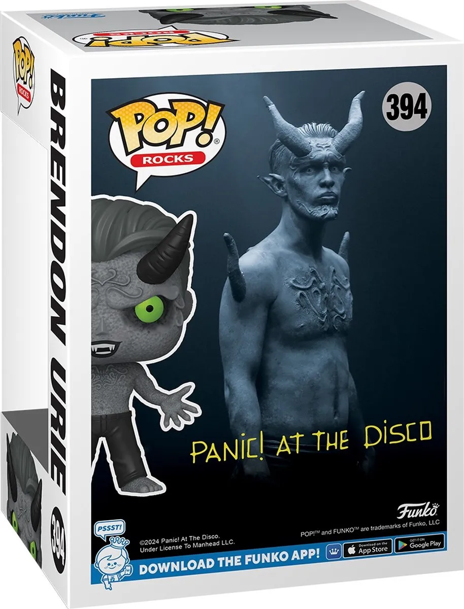 Funko Pop! Panic! At The Disco Brendon Urie Rocks! 75396