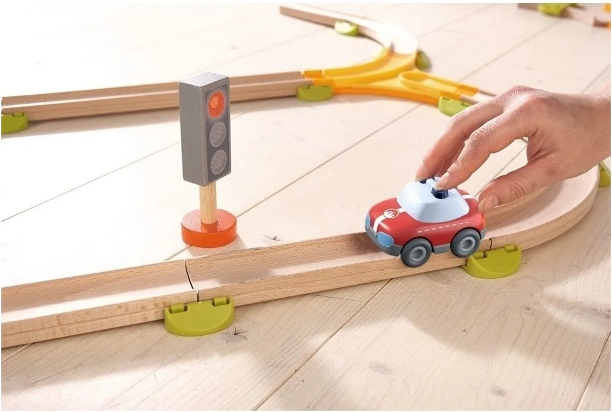 Haba Brandweerwagen Kullerbü 5,7cm - Rood
