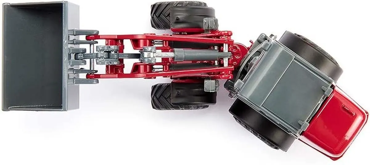 SIKU 3059 Weidemann Hoftrac Shovel 1:32 - Rood