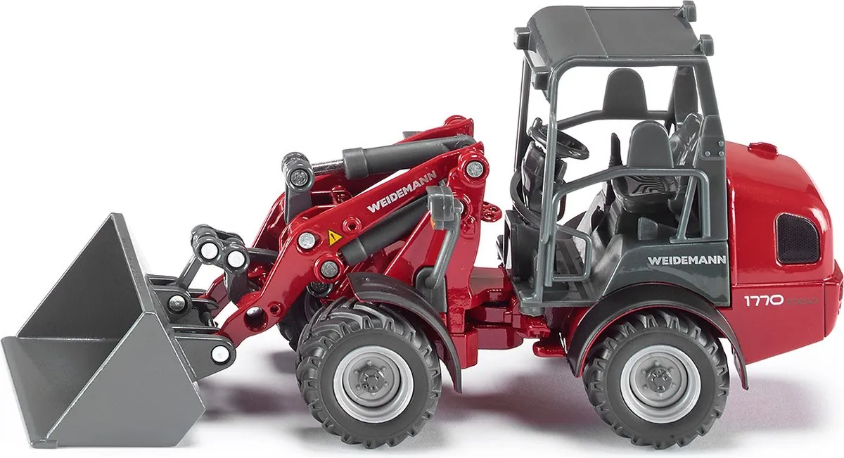 SIKU 3059 Weidemann Hoftrac Shovel 1:32 - Rood