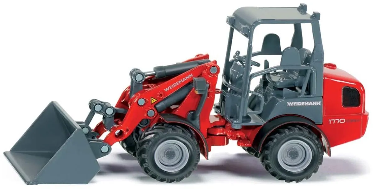 SIKU 3059 Weidemann Hoftrac Shovel 1:32 - Rood - afbeelding 6 van 6