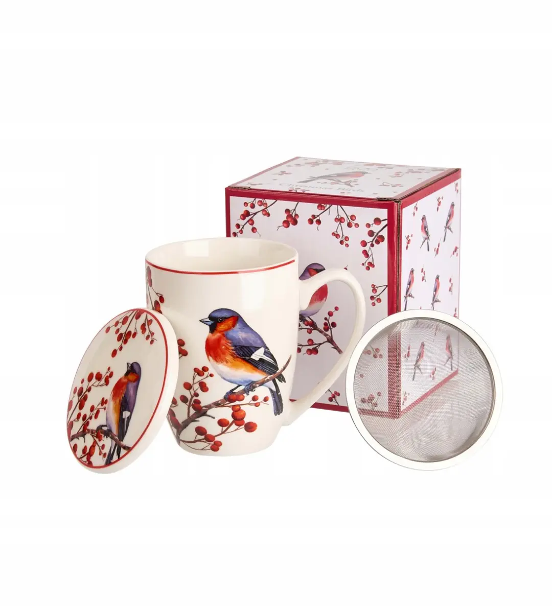 Duo Mok met Infuser CHRISTMAS BIRDS 3