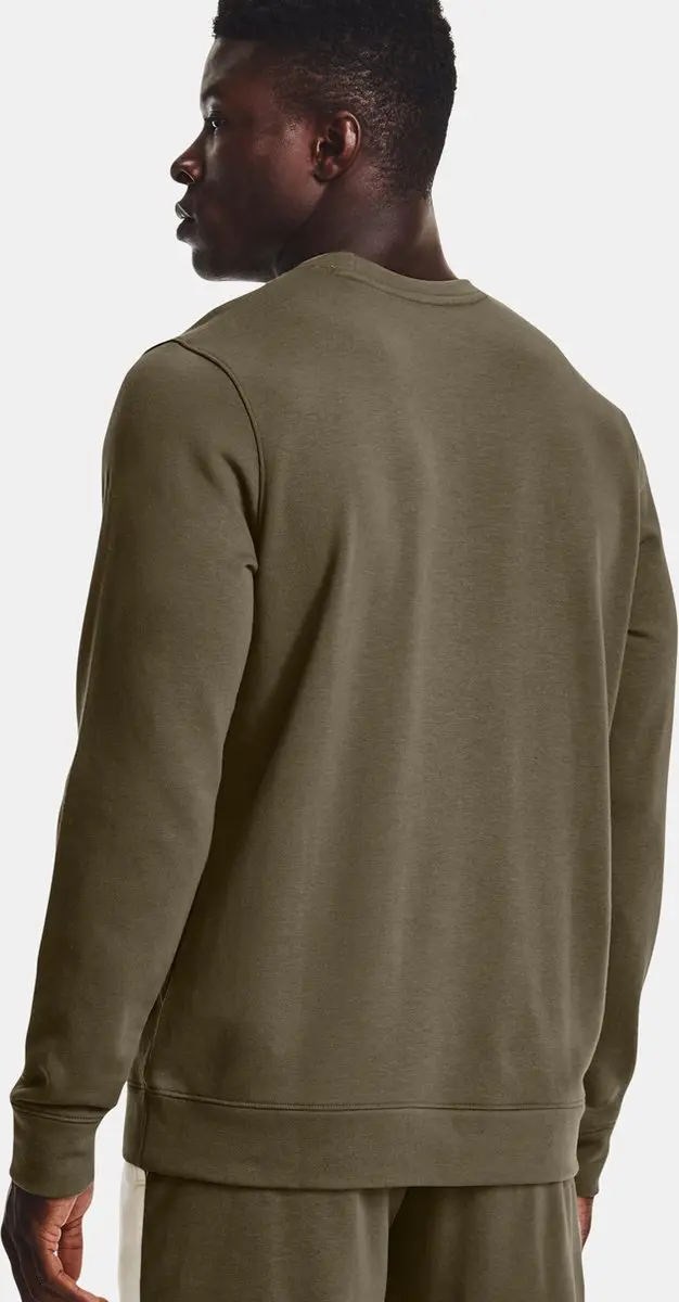 Under Armour Rival Terry Logo Crew-Tent - S - Team Orange