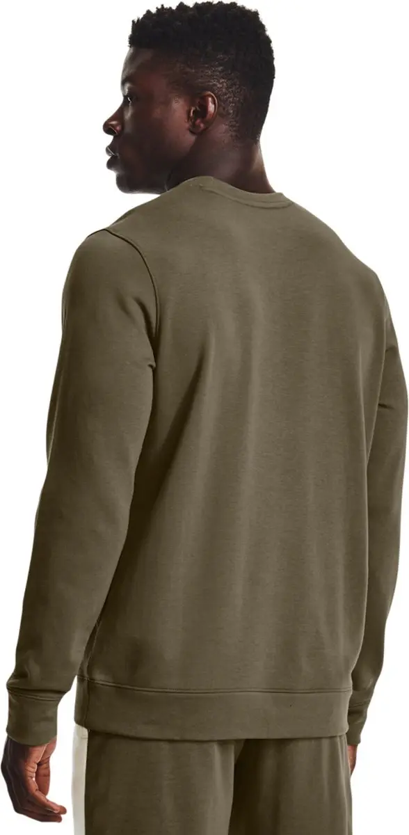 Under Armour Rival Terry Logo Crew-Tent - S - Team Orange - afbeelding 6 van 6
