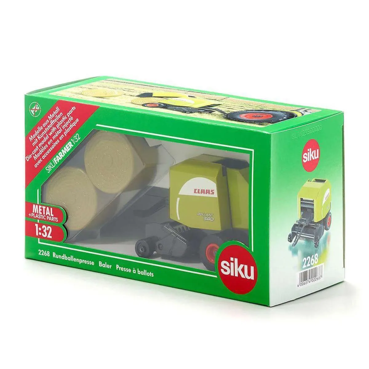 SIKU 2268 Ronde Balenpers - Groen