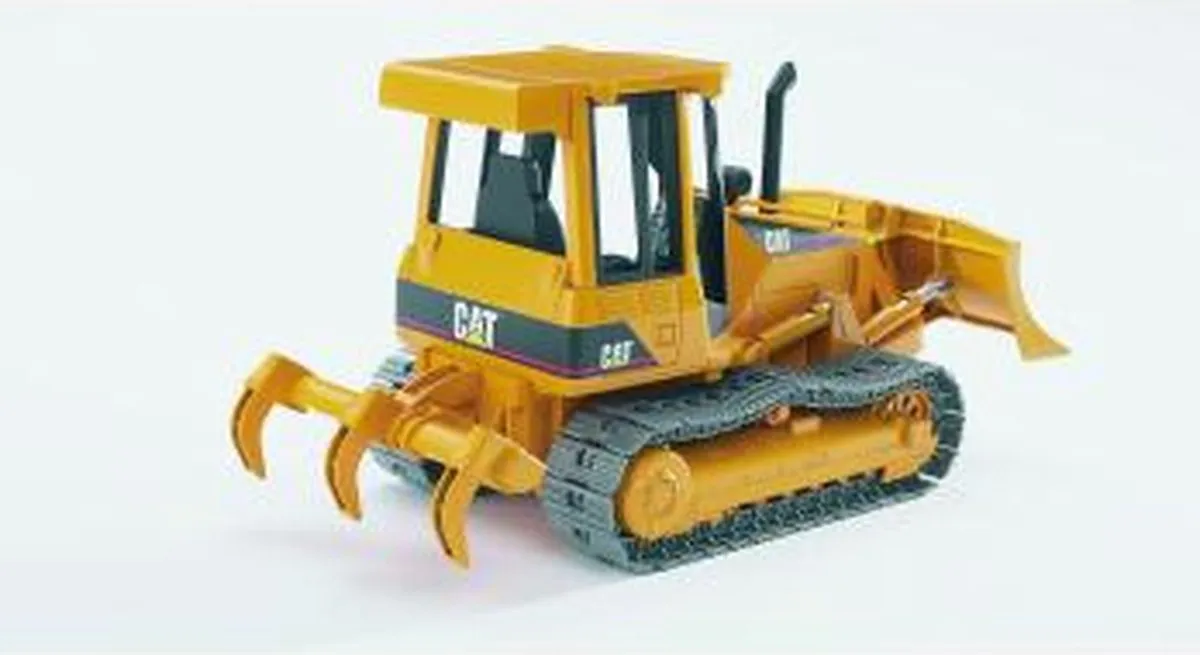 Bruder Caterpillar Rupsdozer 2443 - Geel