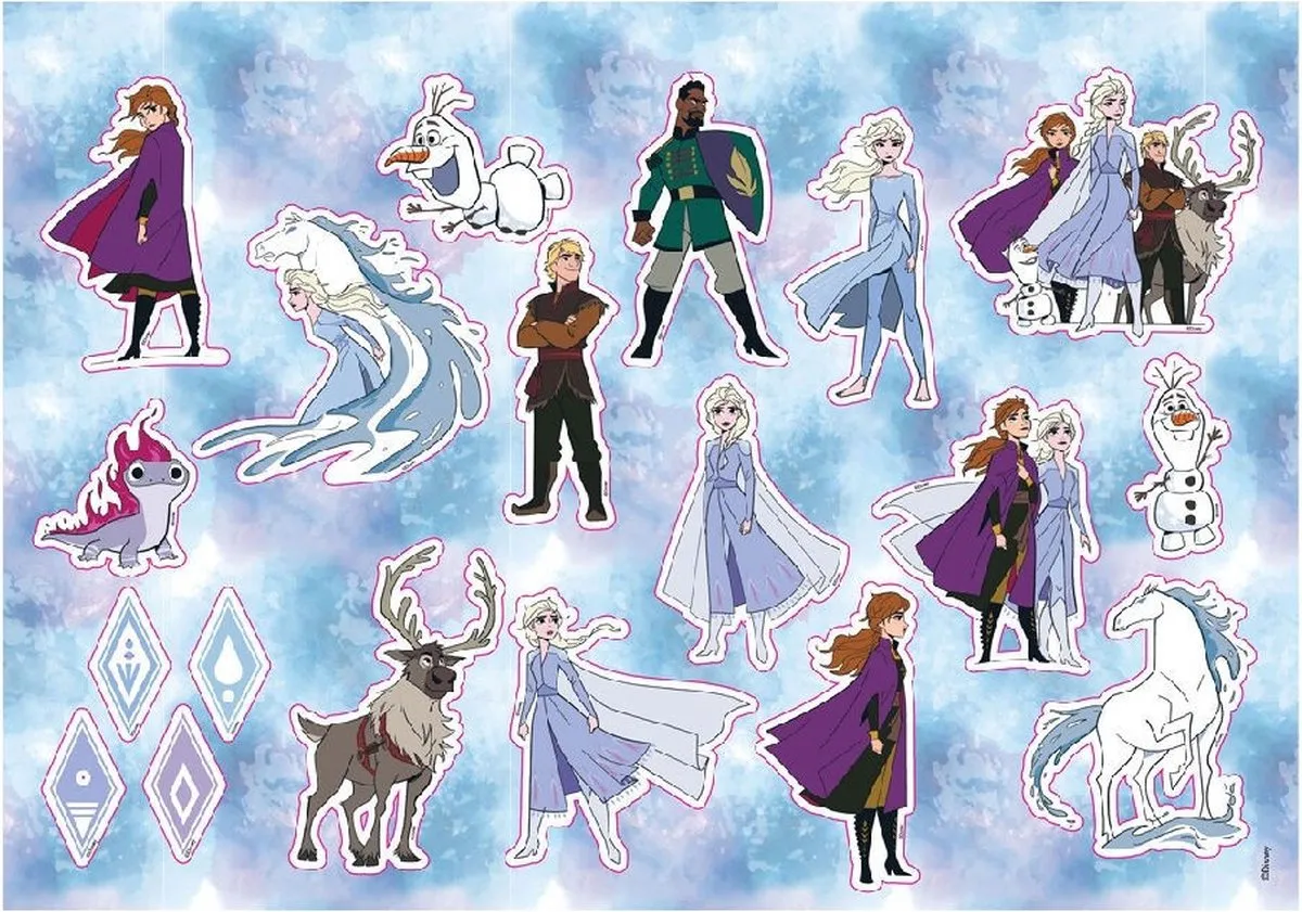 Disney Frozen Schetsboek A4 - 40 Pagina's - Multicolor