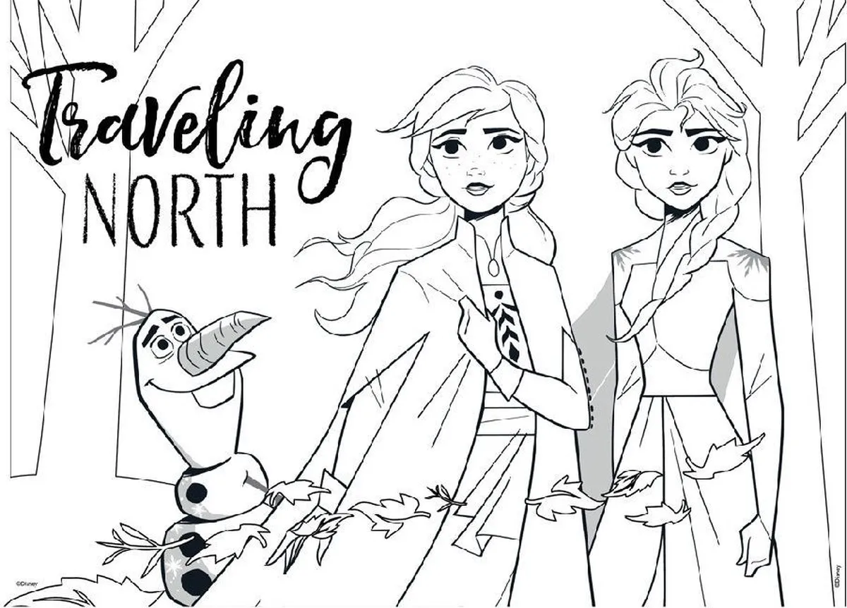 Disney Frozen Schetsboek A4