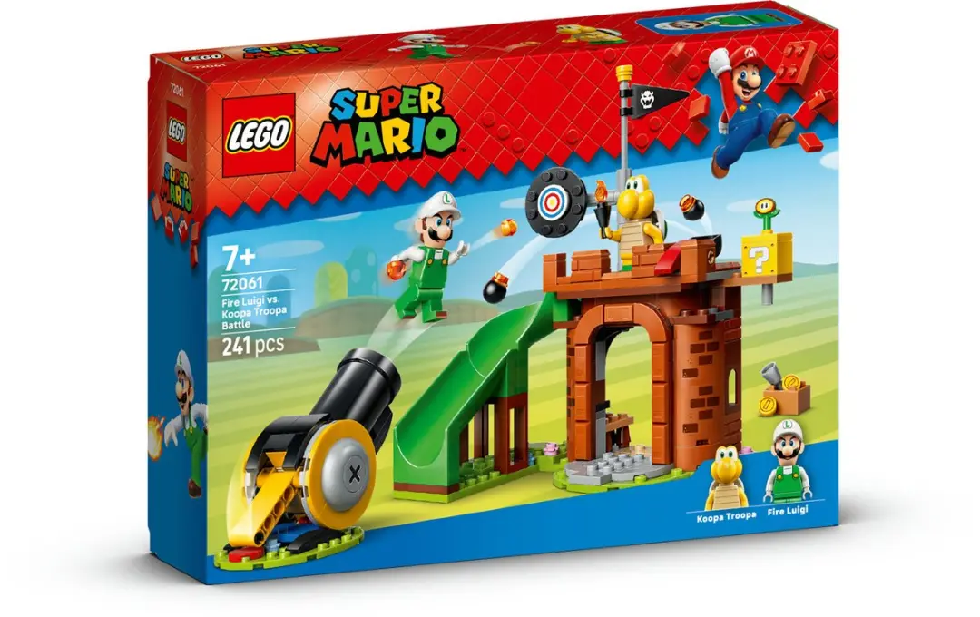 LEGO Super Mario Fire Luigi vs. Koopa Troopa Battle 72061