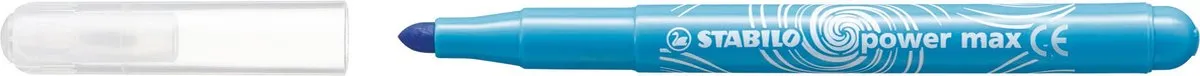 STABILO power max Viltstift 3,0mm - 12 Kleuren