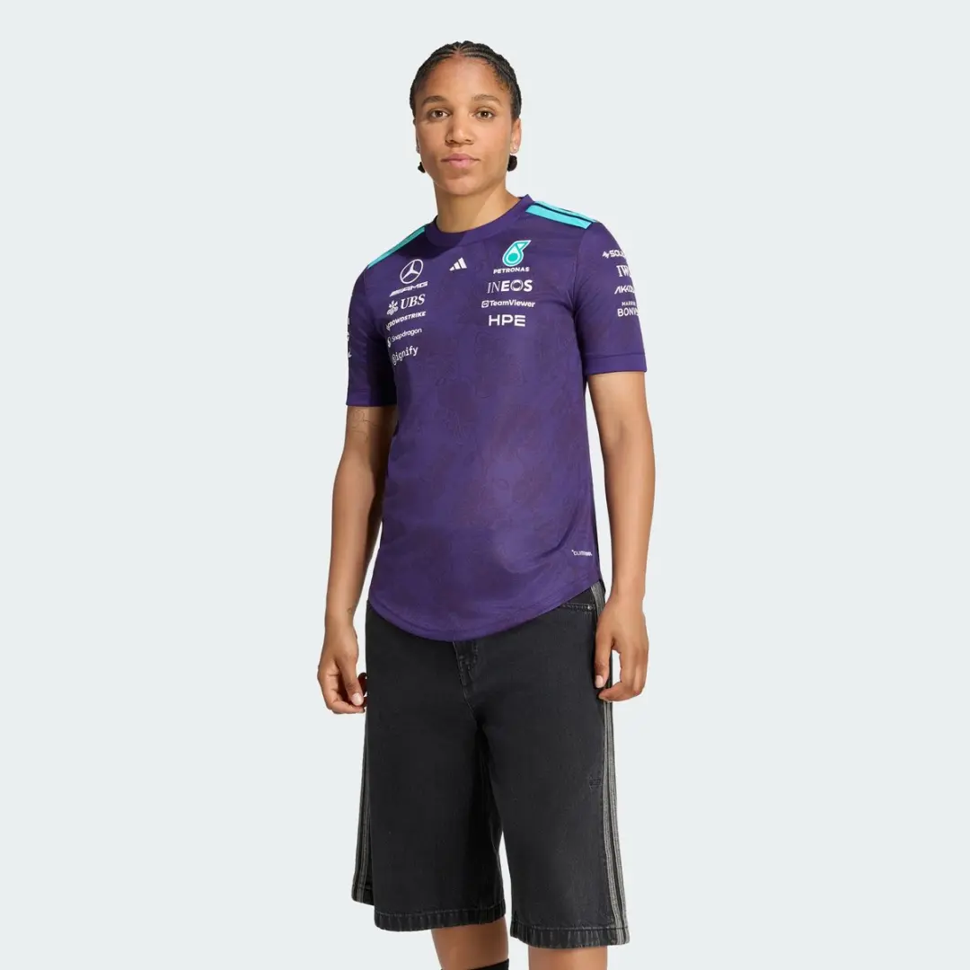 Adidas Performance Vanda Bloom Coureursshirt KV4289 - S - Paars - afbeelding 2 van 6