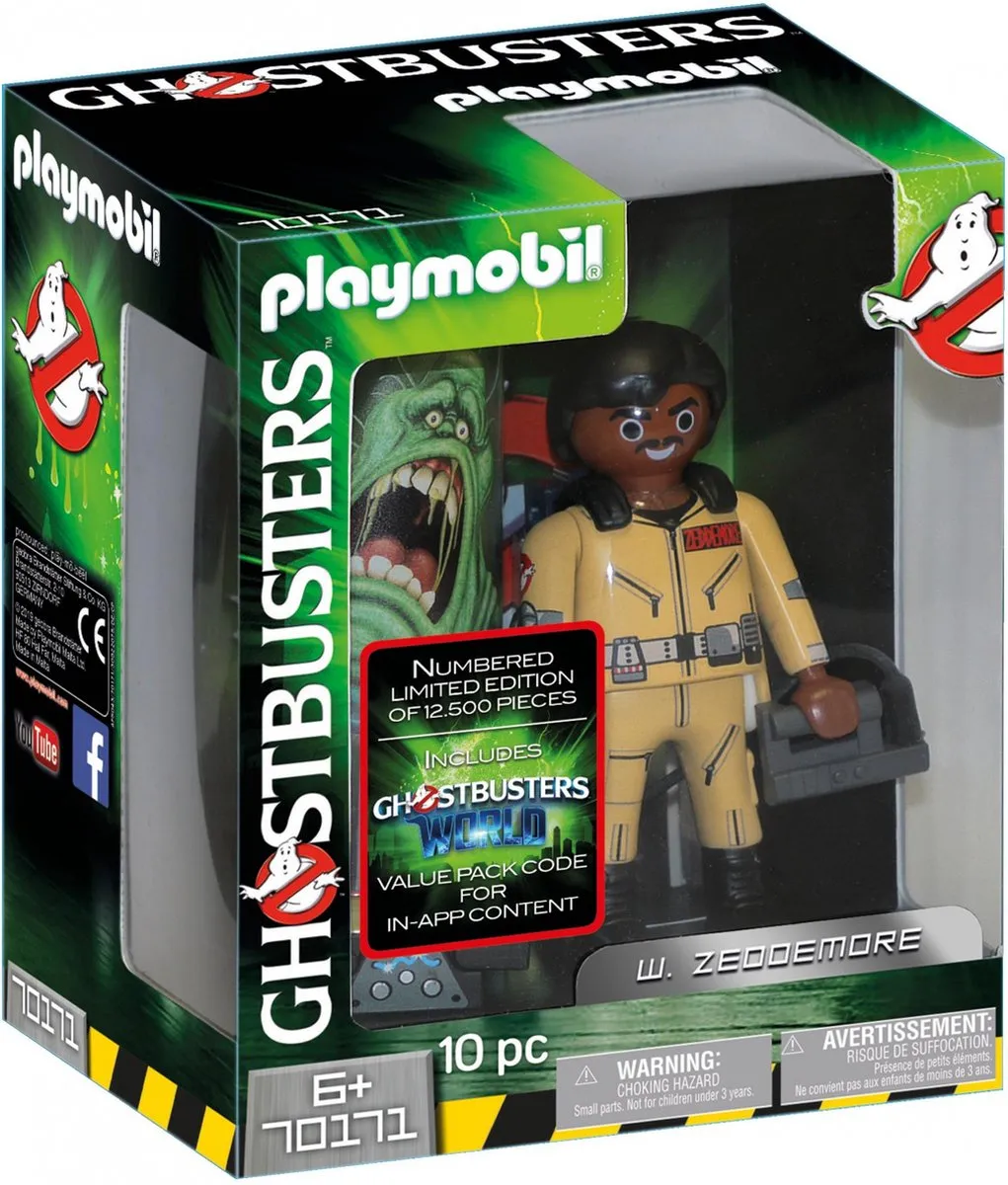 Playmobil Ghostbusters Collector's Edition W. Zeddemore