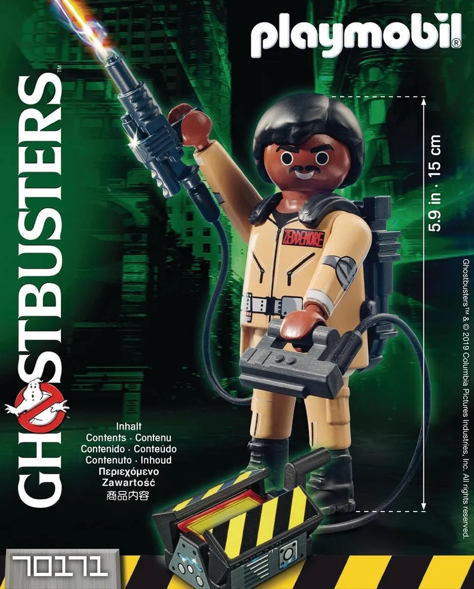 Playmobil Ghostbusters Collector's Edition W. Zeddemore - Multicolor