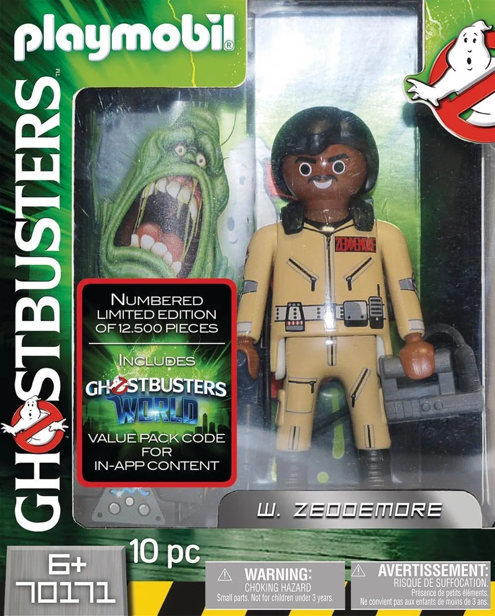 Playmobil Ghostbusters Collector's Edition W. Zeddemore - Multicolor