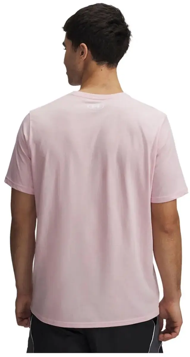 Under Armour Sportstyle Left Chest T-shirt - Roze S - afbeelding 3 van 4