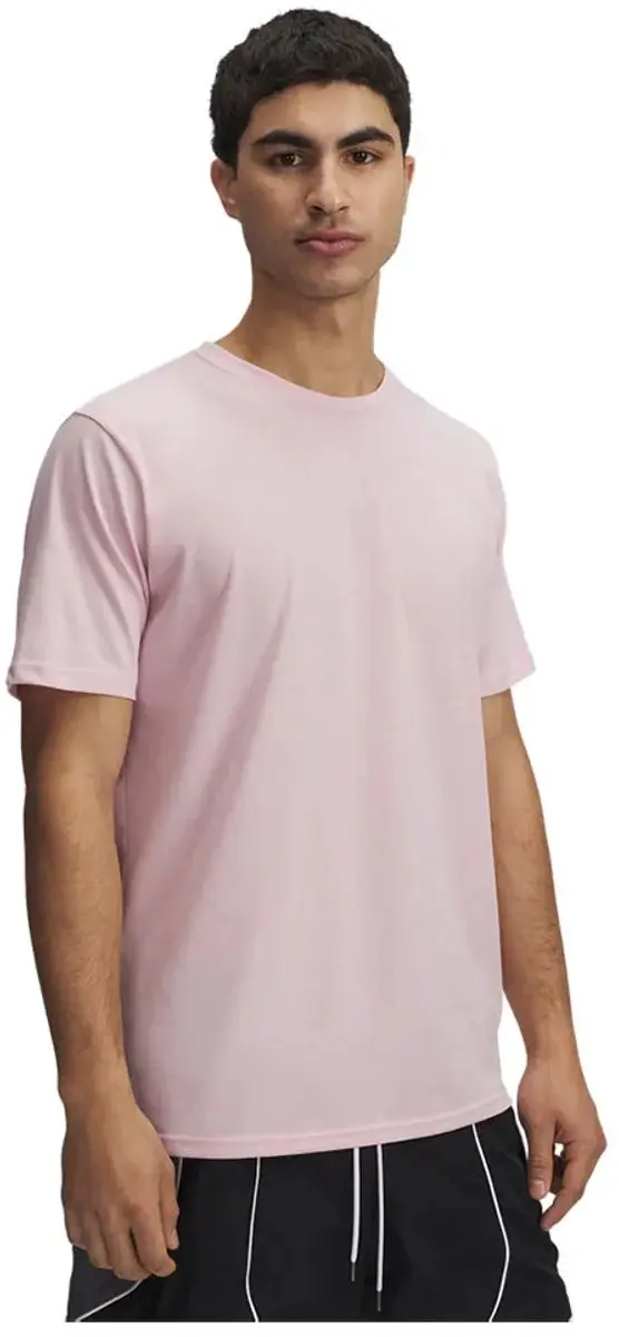 Under Armour Sportstyle Left Chest T-shirt - Roze S - afbeelding 4 van 4