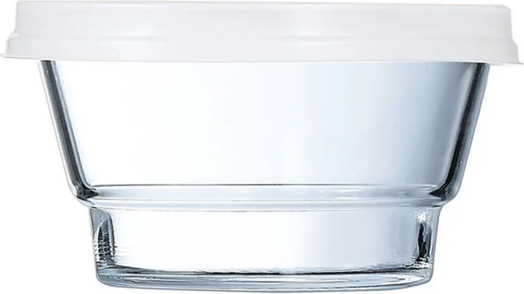 Arcoroc Urban Saladekom met deksel - 0,37L - Tweekleurig