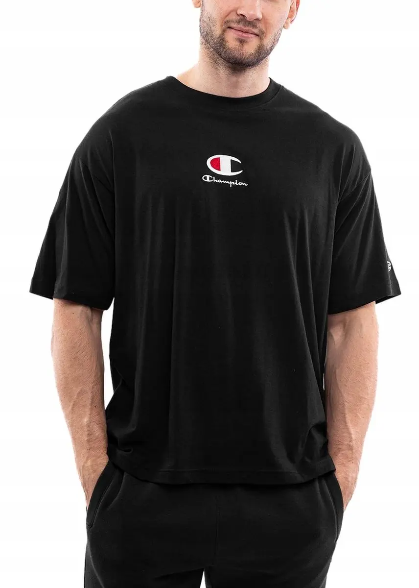 Champion Heren Sportshirt - Zwart - S
