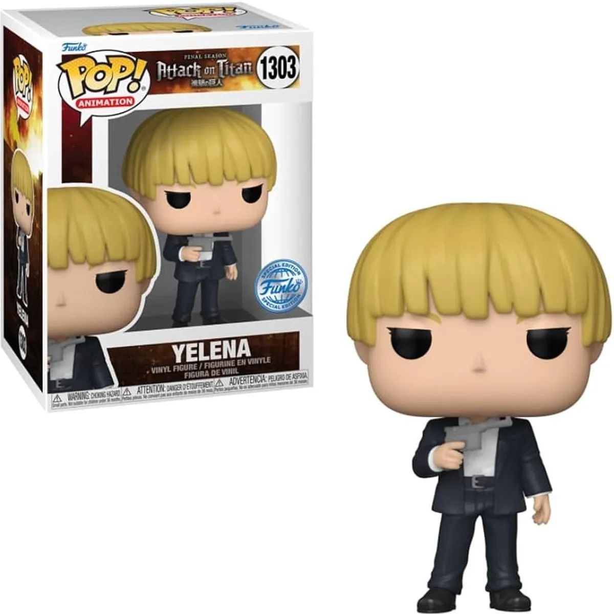 Funko Pop! Animation Attack on Titan Yelena Exclusive 1303