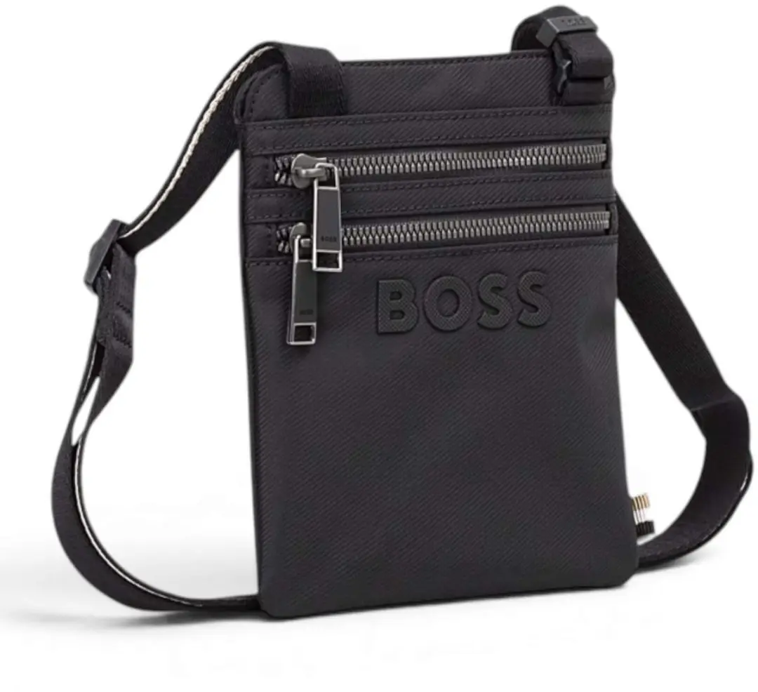 BOSS CATCH 3.0 FL.Zip Envelope - Zwart