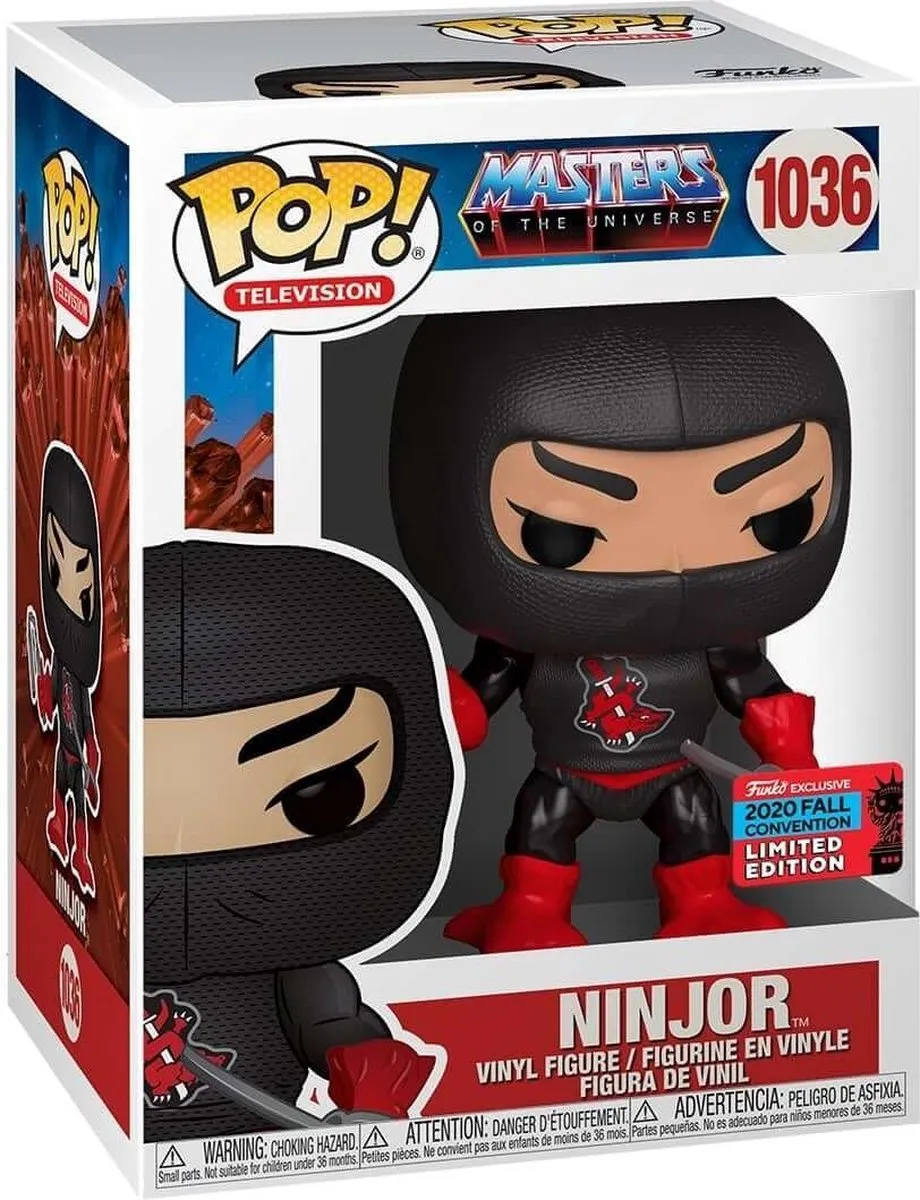 Funko POP! Ninjor Masters of the Universe NYCC Excl. - 1036 - Multicolor