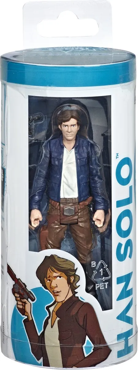 Star Wars Galaxy of Adventures Han Solo Mini Stripboek E5709EU4