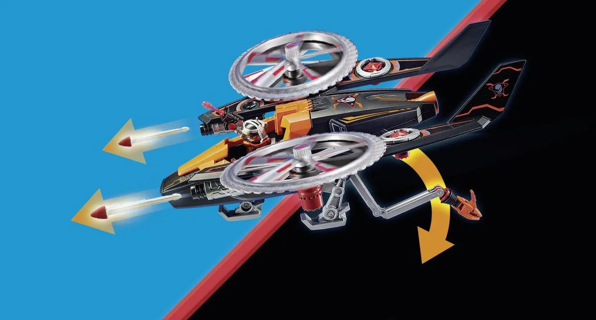 Playmobil Galaxy Police Kluis 70022 - Multicolor