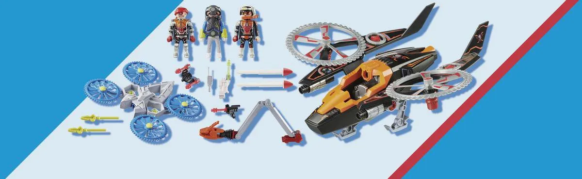 Playmobil Galaxy Police Kluis 70022 - Multicolor