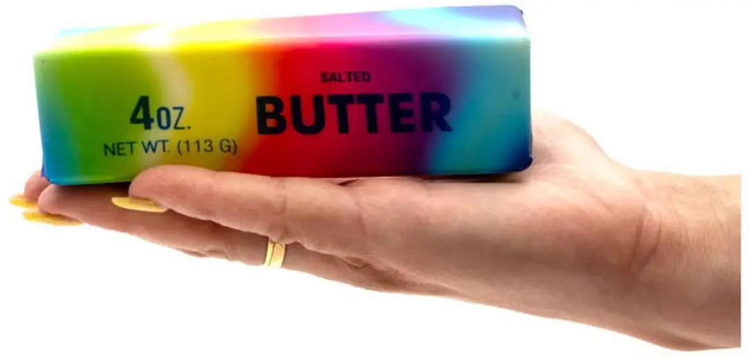 Jono Toys Squeeze Butter Regenboog
