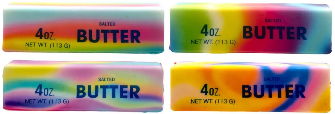 Jono Toys Squeeze Butter Regenboog - Multi kleuren