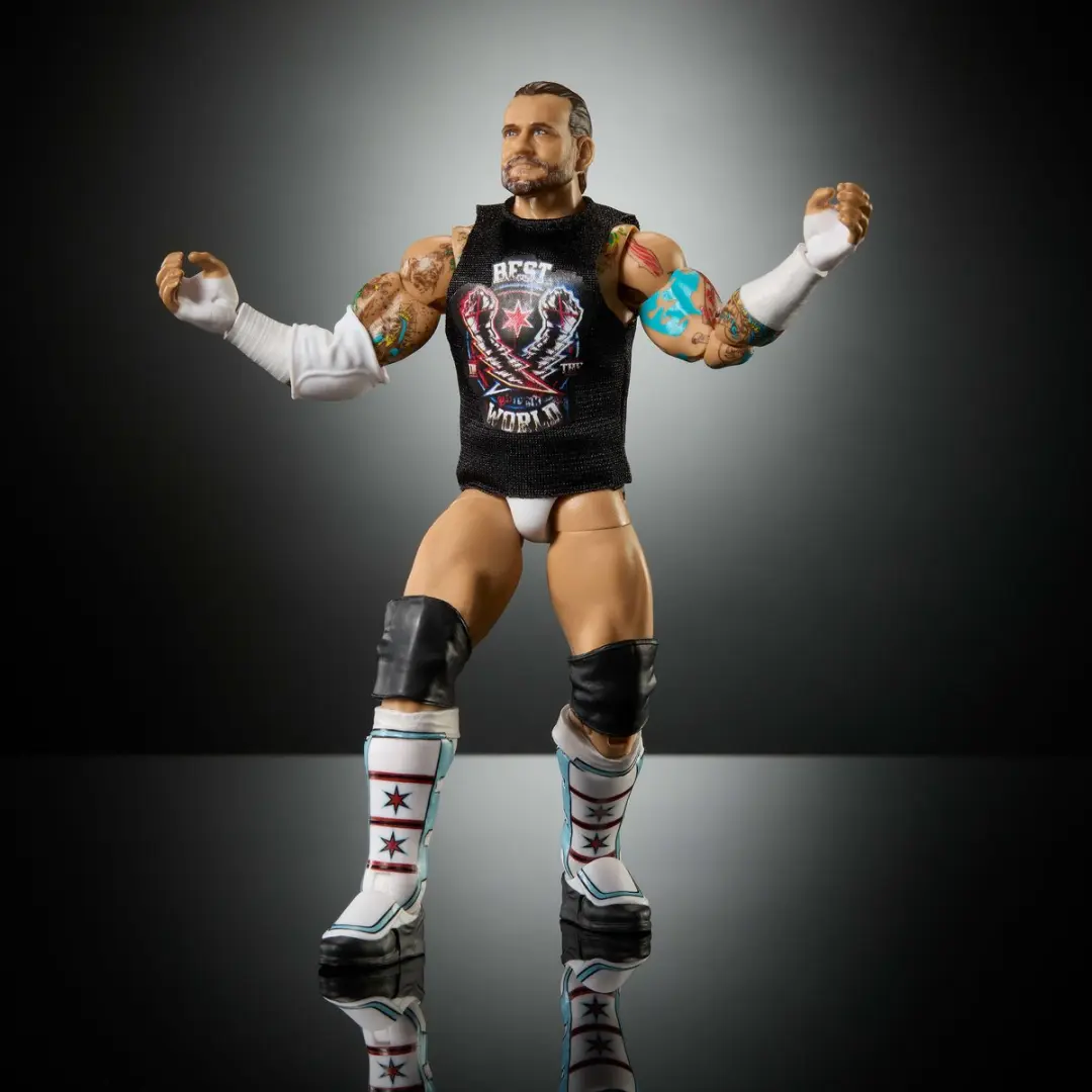 Mattel WWE Elite CM Punk Actiefiguur JHT46 - Meerkleurig