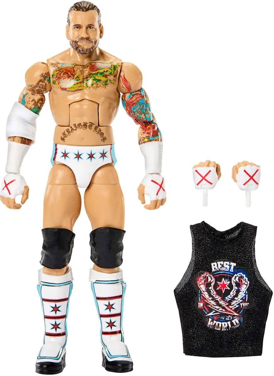 Mattel WWE Elite CM Punk Actiefiguur JHT46