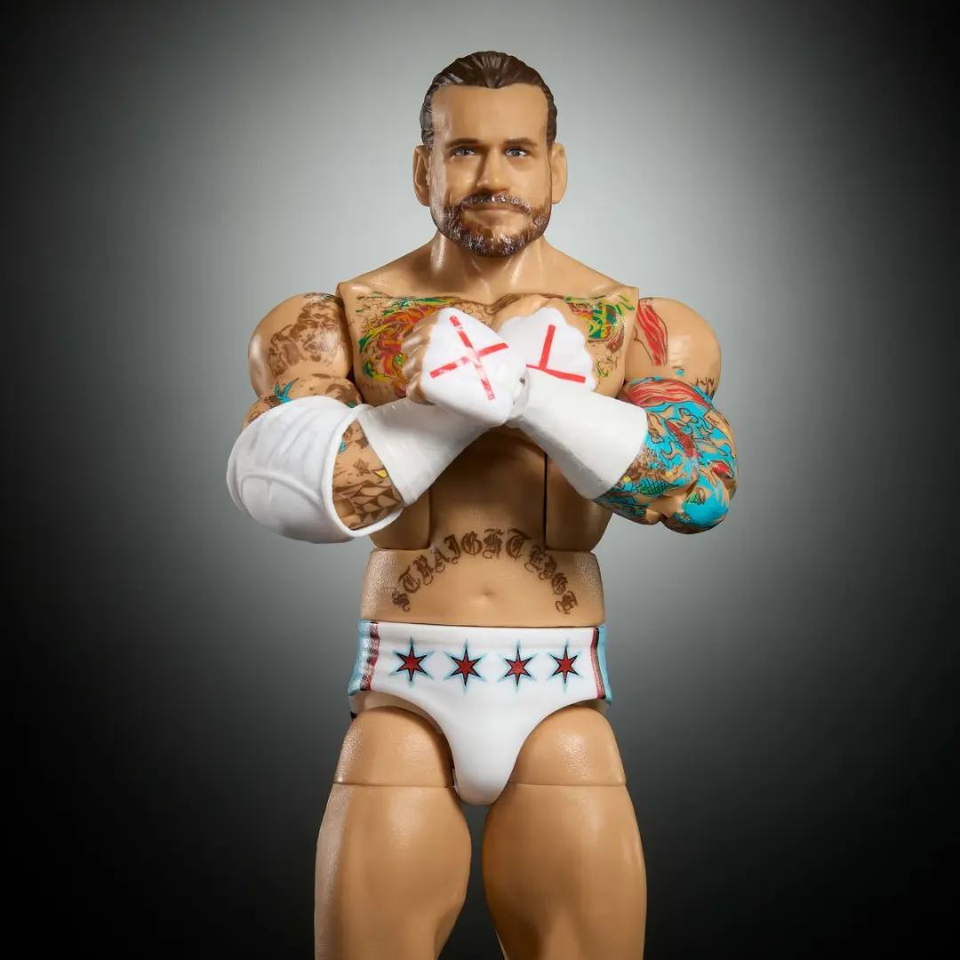 Mattel WWE Elite CM Punk Actiefiguur JHT46 - Meerkleurig