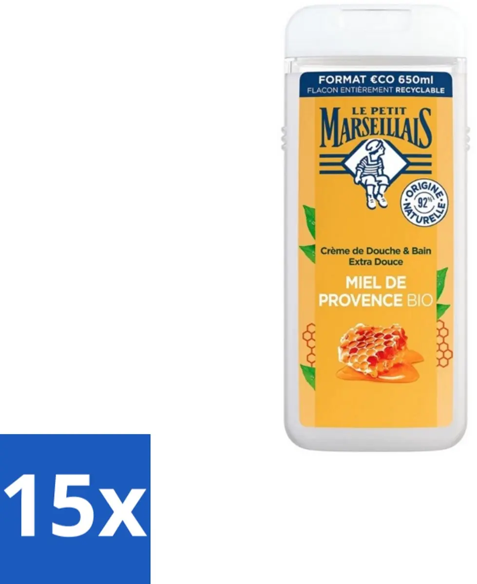 Le Petit Marseillais Douche & Bad Honing 650ml