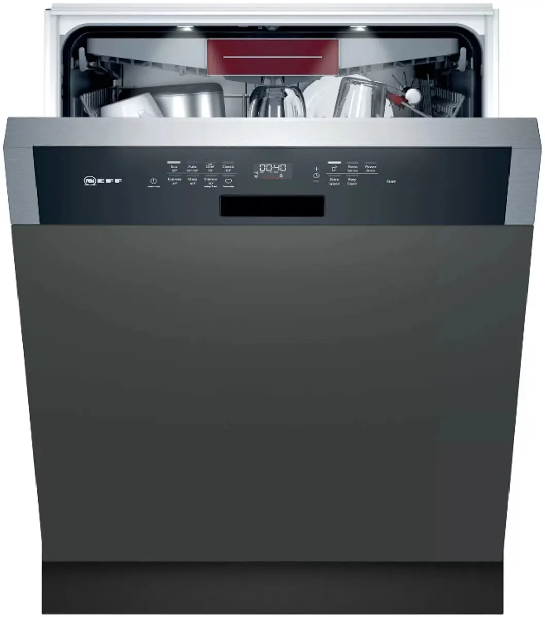Neff S147ZCS35E Semi-ingebouwde Vaatwasser 14 Couverts