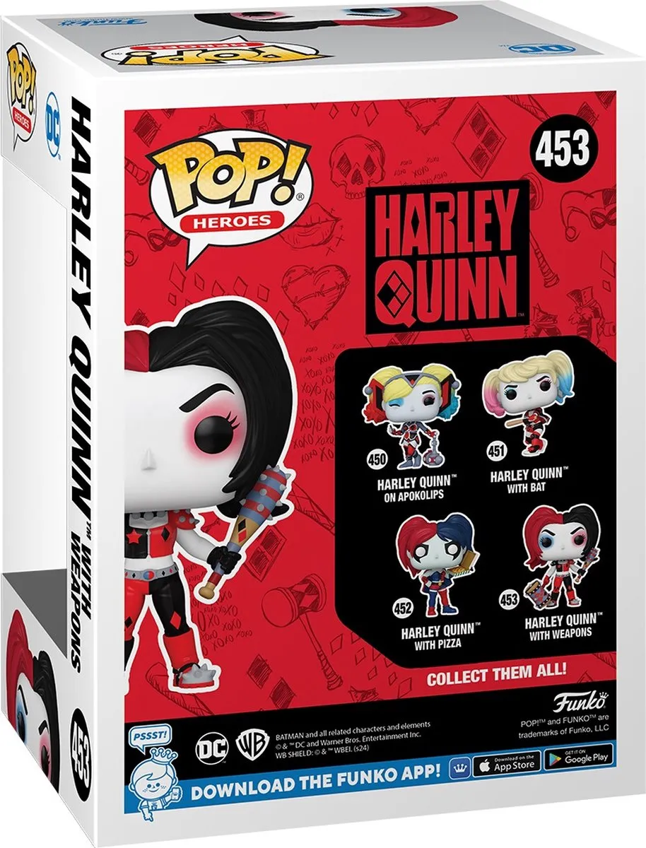 Funko Harley Quinn met Wapens Pop! 65616