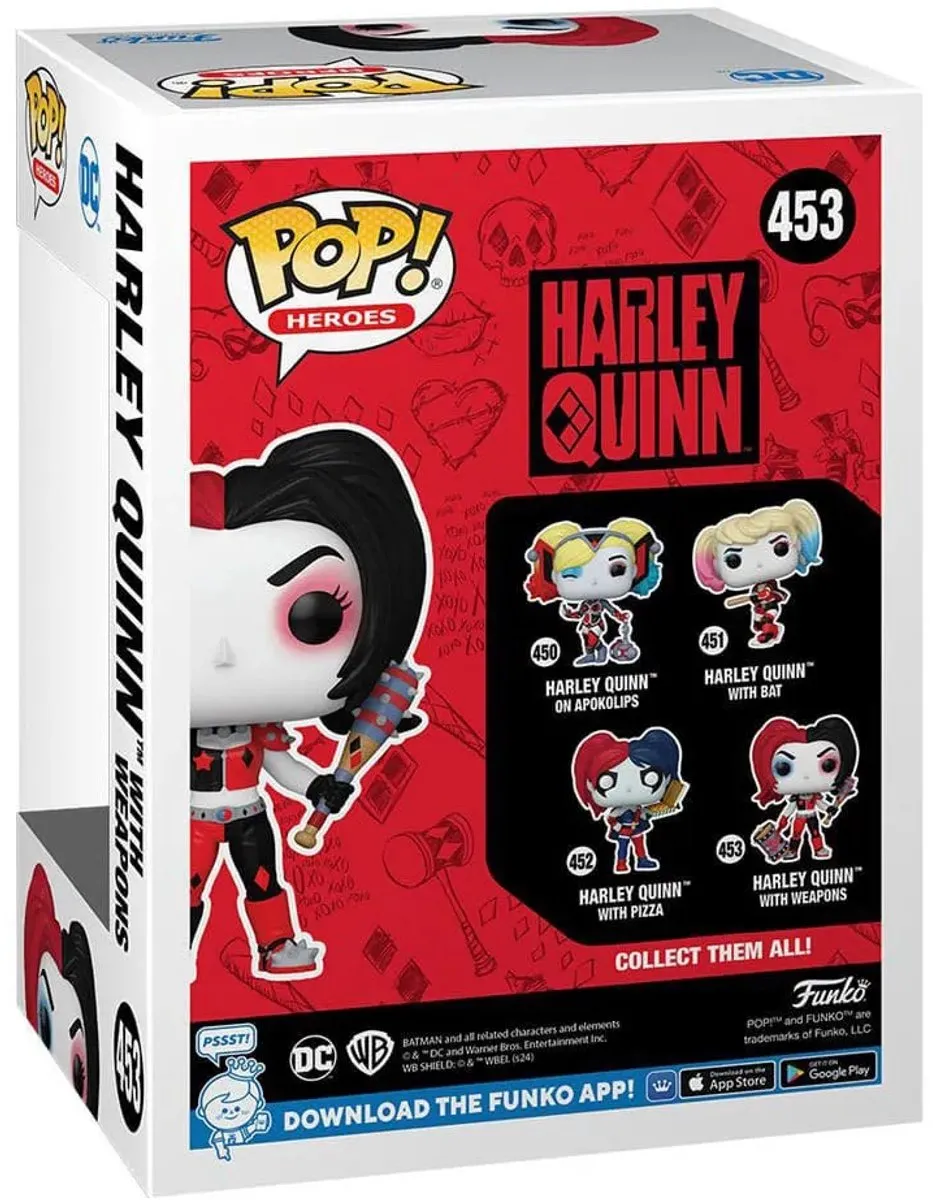 Funko Harley Quinn met Wapens Pop! 65616