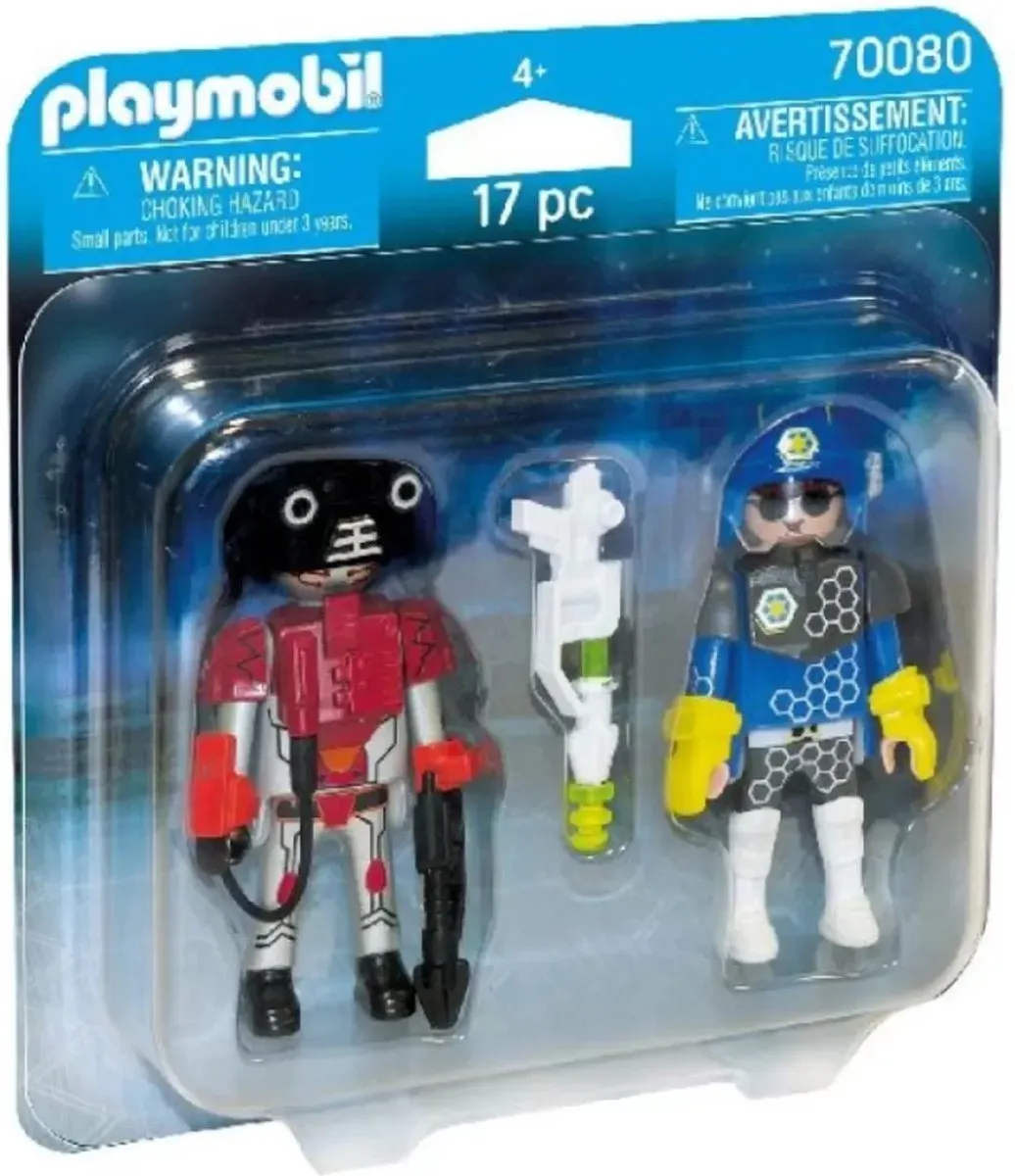 Playmobil Ruimteagent & Robot 70080 - Multicolor