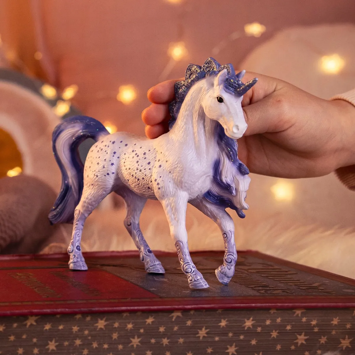 Schleich Bayala Cosmos Eenhoorn Hengst 70858 - Wit/Blauw