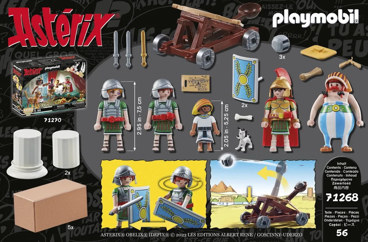 Playmobil Astérix Tekenis en de strijd om het paleis 71268 - afbeelding 6 van 6