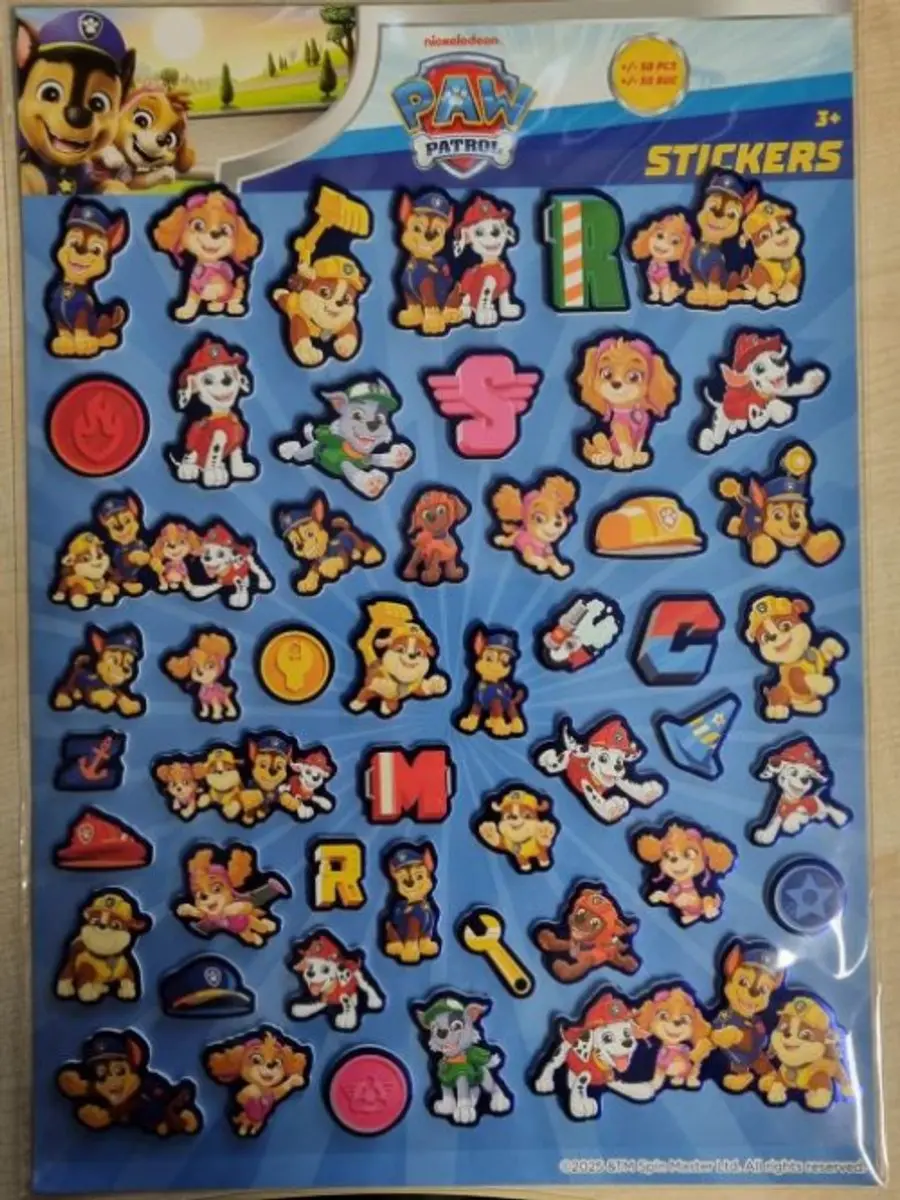 Spin Master Paw Patrol Stickers