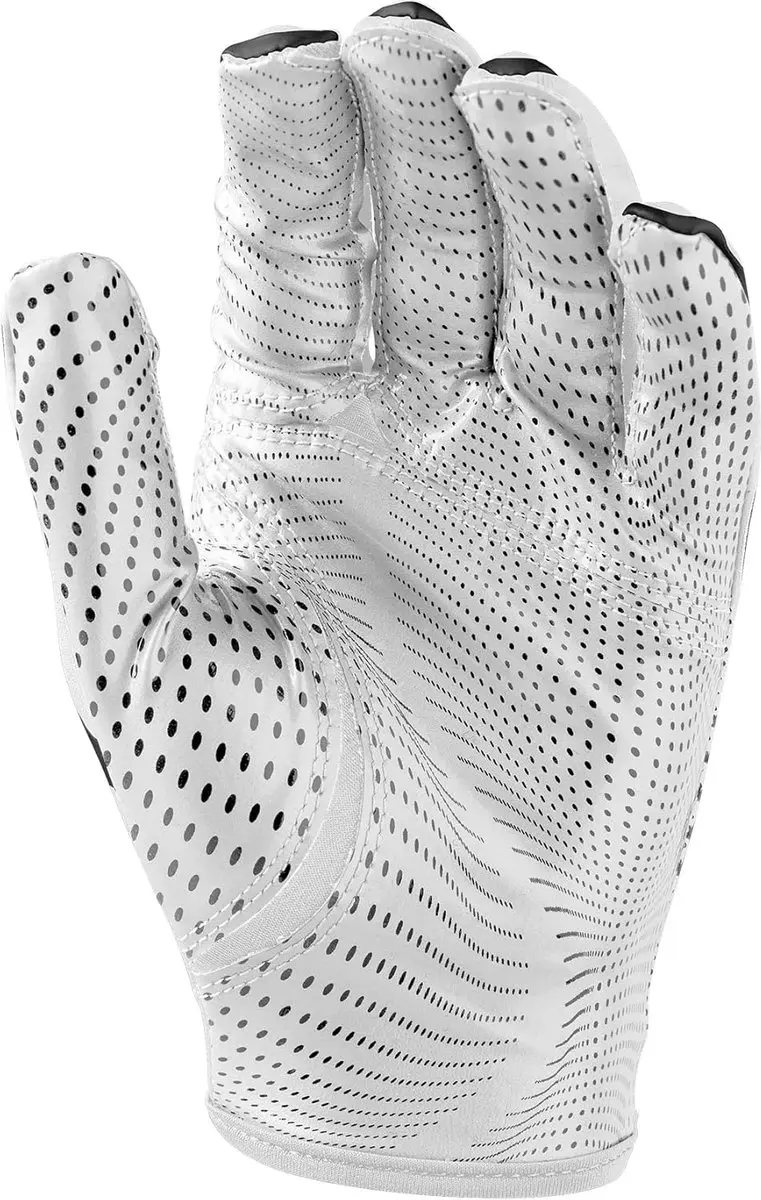 Wilson NFL Stretch Fit Youth Receiver Gloves - Wit/Zwart